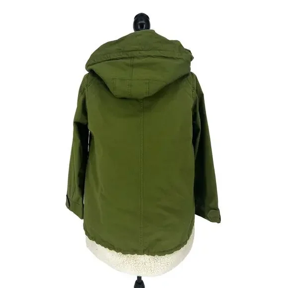 Doma Convertible Shearling Trim Utility Jacket - Picture 11 of 12